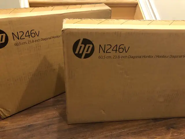 HP 24 Inch IPS Monitor-NEW (2) in Monitors in Oshawa / Durham Region - Image 2