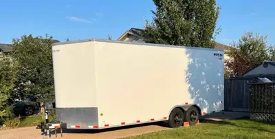 Trailer 2024 21,00 OBO 5200 lbs axels Floor rings Aluminum Wheels