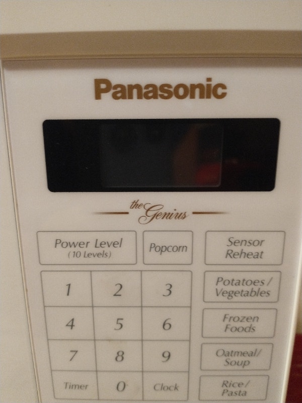 Penasonic microwave and fan 150 like new Microwaves & Cookers City