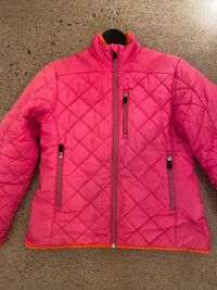 Vintage Pink Lands’ End Women Winter Jacket 