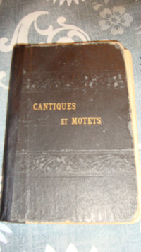 Cantiques et motets 1913