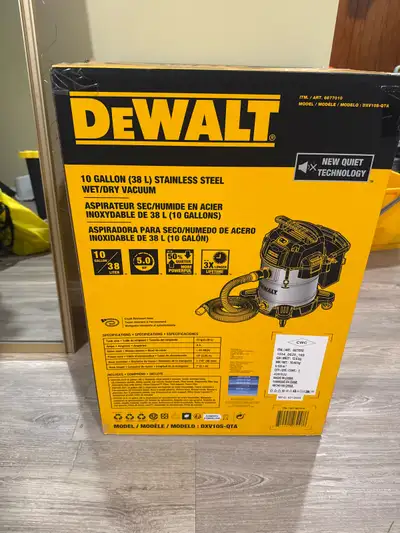 Dewalt wet/dry vacuum , View more