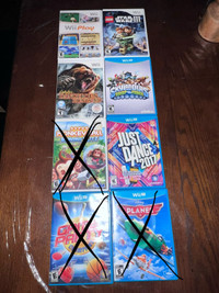 Wii/Wii U games 