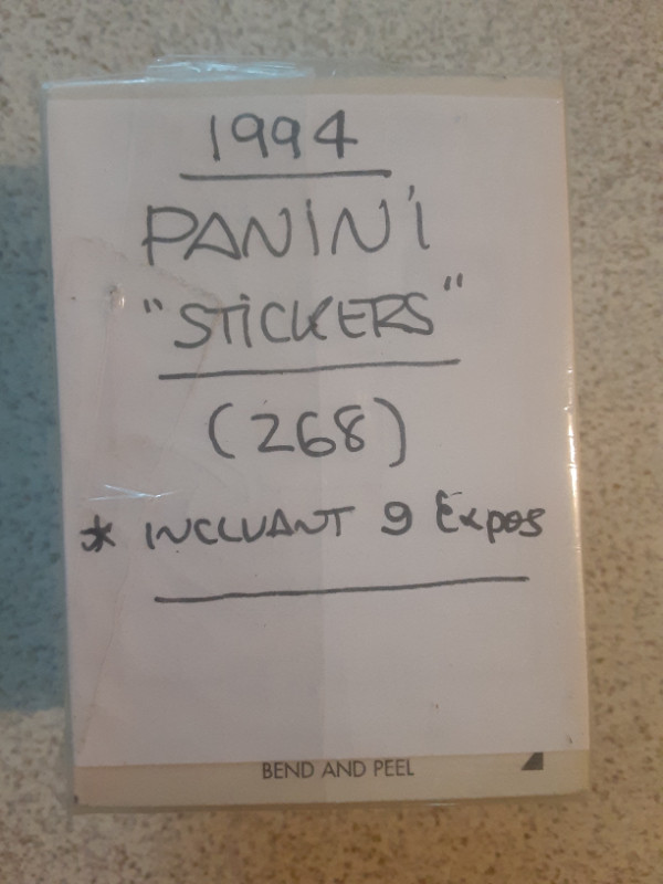 SET COMPLET DE STICKERS DE BASEBALL PANINI 1994 dans Art et objets de collection  à Laval/Rive Nord - Image 3