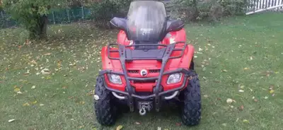 Quad is in good shape.. engine was replaced under warranty at 9500.. main seat was recovered couple...