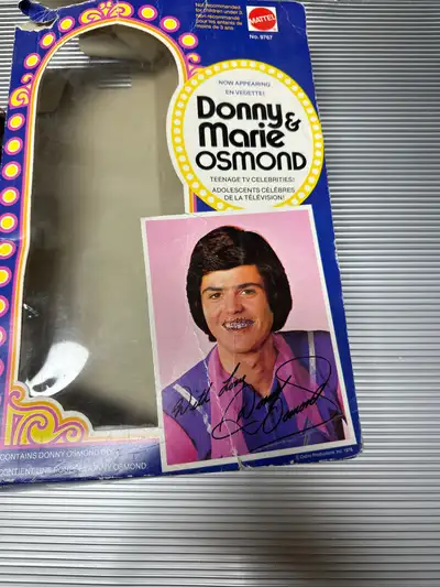 VINTAGE DONNIE AND MARIE OSMOND VGT DOLLS  MATTEL , View more
