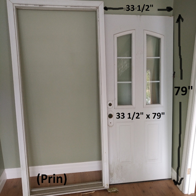 Steel Door - Various Models & Sizes: Plain, Half/Full Lite (a) in Windows, Doors & Trim in Markham / York Region - Image 2