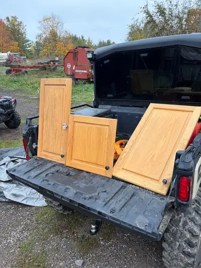  Oak cabinet doors, View more