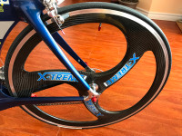 MINT X-Treme Carbon Fiber rear clincher wheel 700C for road bike