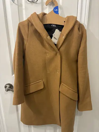 Women’s Zara wool coat -$100, View more