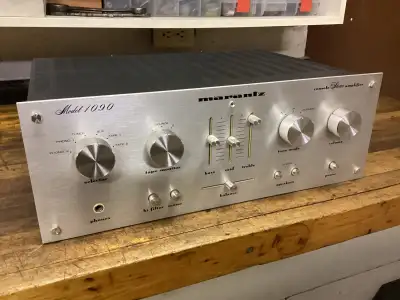 LATE 1970’S VINTAGE MARANTZ 1090 STEREO AMPLIFIER, View more