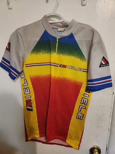Rare vintage Miele cycling jersey size medium, View more