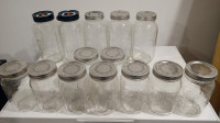 BERNARDIN Glass Jars New 5 pcs 1.6 L and 9 PC's 1L