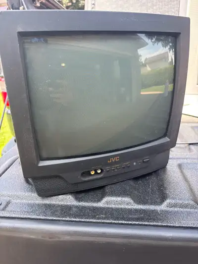 This JVC 14-inch TV is a great retro gaming or vintage media setup option, featuring composite input...
