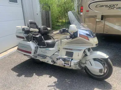 1990 Honda Goldwing. 87,000 miles. In really good condition. Runs good. Less than 4000 miles on the...