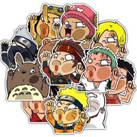Anime / Manga / Cartoon Stickers (50 Piece Per Collection)