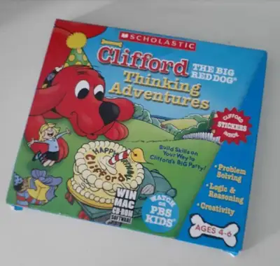 Clifford The Big Red Dog Thinking Adventures PC Game