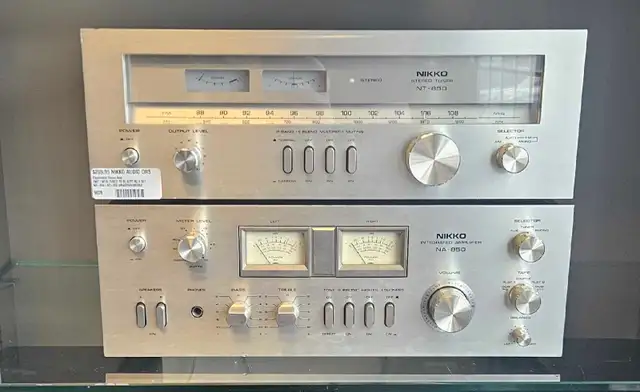NIKKO AUDIO AMP AND TUNER SET in Stereo Systems & Home Theatre in Ottawa - Image 2