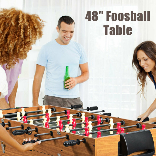 48 Inch 3-In-1 Multi Combo Game Table with Soccer for Game Rooms in Toys & Games in Kitchener / Waterloo - Image 3