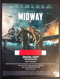 Digital Copy of Midway Movie of Roland Emmerich