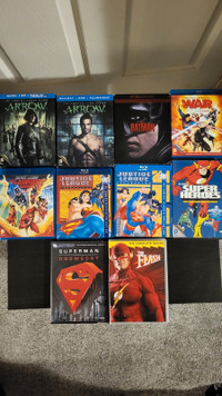 DC Comics 4K Ultra HD, Blu-Rays, And DVDs