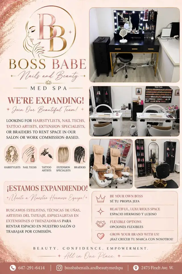 LUXURY SALON SPACE FOR RENT in Commercial & Office Space for Rent in City of Toronto - Image 2