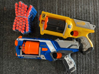 Nerf guns with 50 new bullets