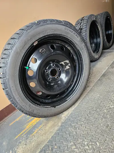 Looking to sell 4 used winter tires off a bolt ev. They are general atimax artic 215 -50 r17. With a...