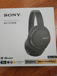 Sony wireless headphones over ear - CH 700N