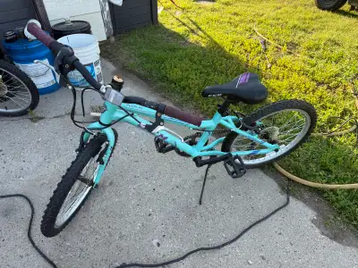 girls 20” mountain bike, View more