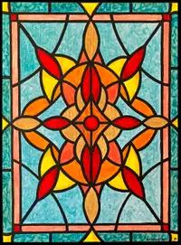 Painting - Stained Glass 3