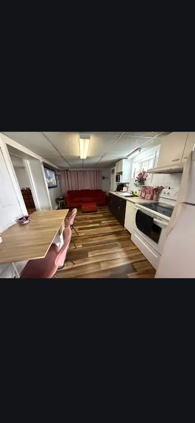 Beau petit 3 1/2 a louer dans un semi sous-sol sur la route principale ste-claire. 1 parking viens a...