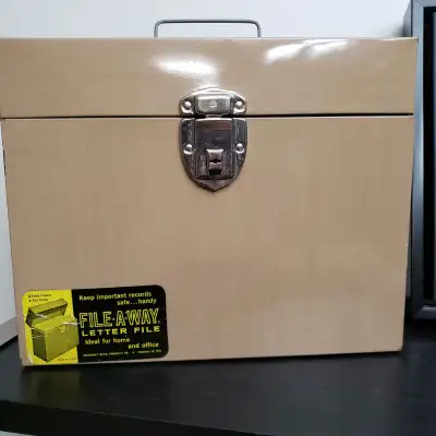 METAL STORAGE BOX NO KEY Excelsior File-a-way , View more