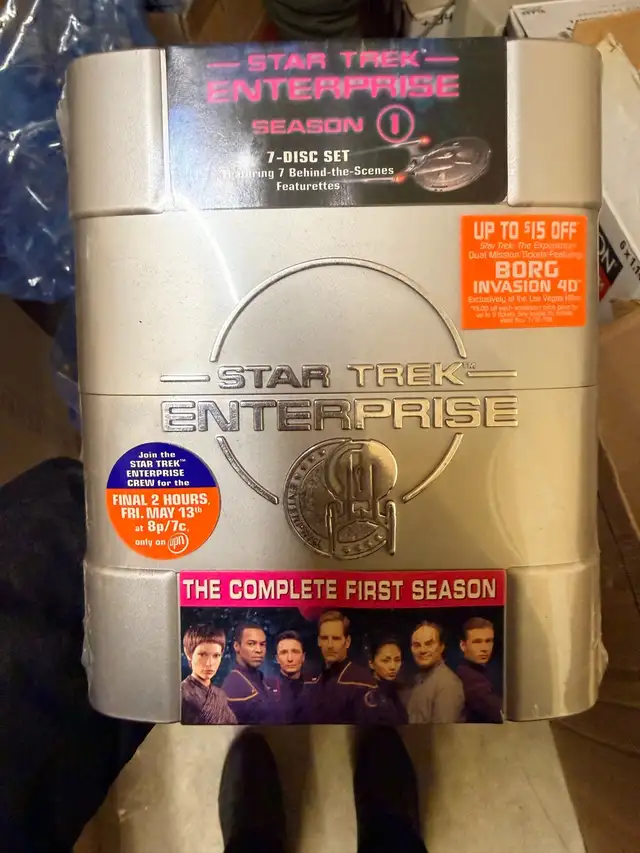 Star Trek Enterprise Season 1 in CDs, DVDs & Blu-ray in Mississauga / Peel Region - Image 2