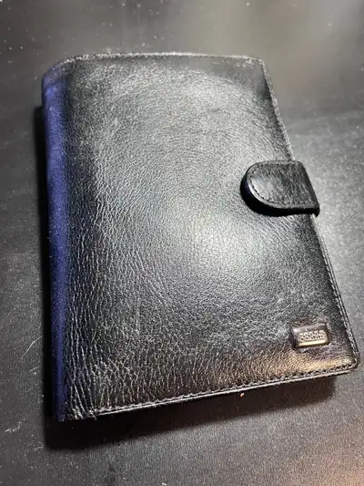 Men's Gianfranco Ferre black leather wallet, View more