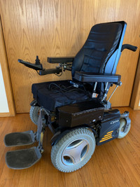 PERMOBIL C500 POWER CHAIR WITH TILT, RECLINE, LEGS AND SEAT LIFT
