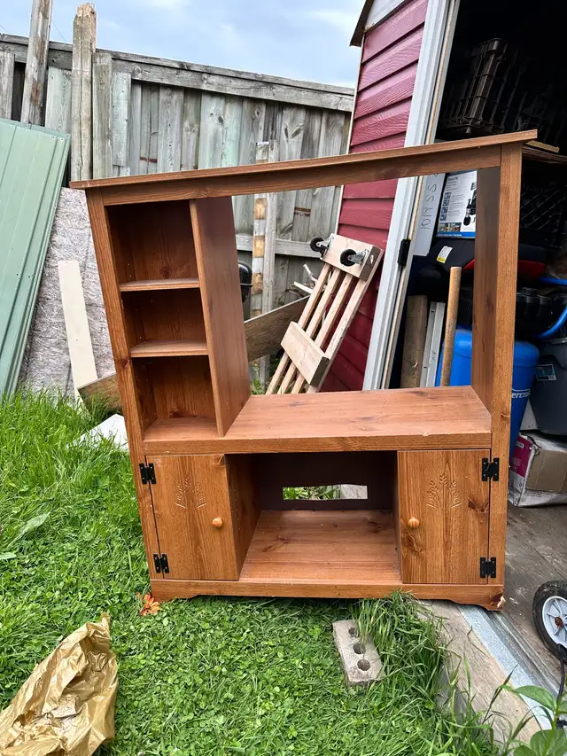 Wooden Shelving Unit in Bookcases & Shelving Units in Oshawa / Durham Region - Image 3