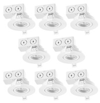 Globe Electric 3" LED Recessed Lights - 8 - NEW