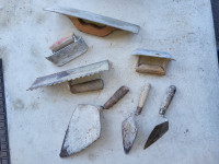 Vintage concrete tools