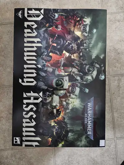 Dark angels limited edition codex + datasheet cards 10th ed unused from deathwing assault box $ 60 w...