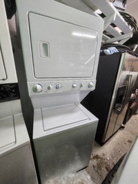 FREE DELIVERY!! Frigidaire stackable washer & dryer $850