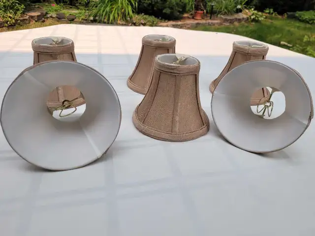Six Small Lamp Shades in Indoor Lighting & Fans in Markham / York Region - Image 4