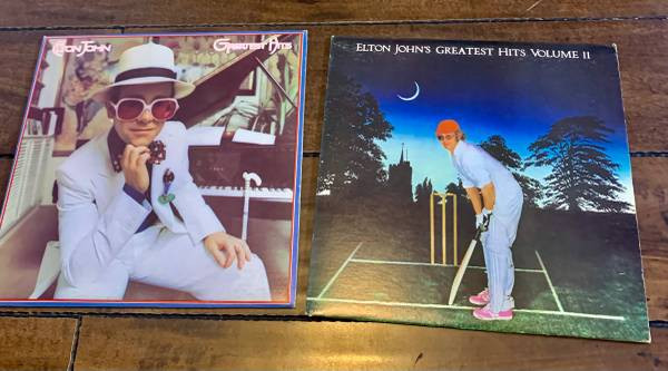 Elton John's Greatest Hits Volume 1 And 2 LP Vinyl in CDs, DVDs & Blu-ray in Burnaby/New Westminster