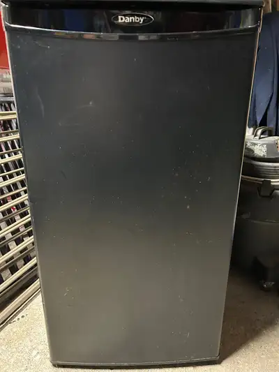 Danby black fridge, View more