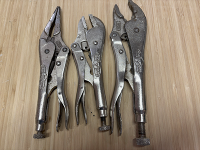 ENSEMBLE VISE‑GRIP 3 PIÈCES – USAGÉ ✨, View more