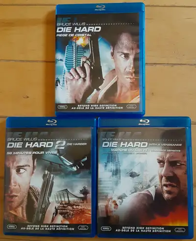 Lot Bluray - Die Hard Trilogy #1-2-3, View more