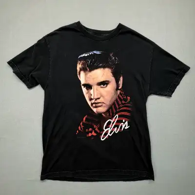 Vintage Elvis Presley Graphic T-Shirt Size Large, View more