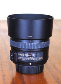 Nikon AF-S 50mm f1.8 G series lens for sale