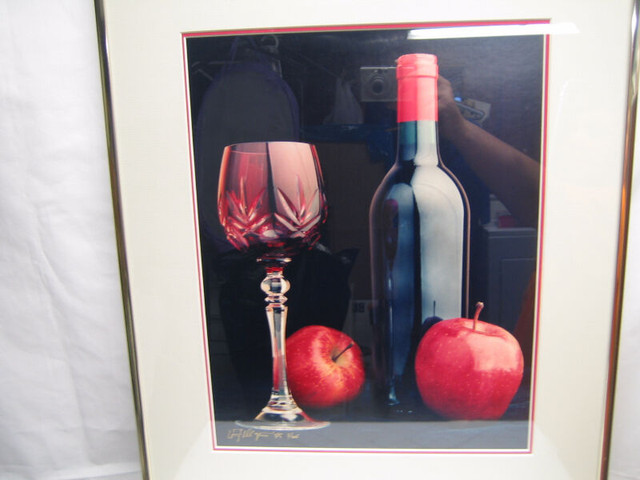Wine Photograph - framed in Arts & Collectibles in Kawartha Lakes - Image 3