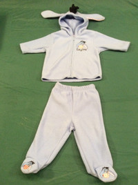 Disney's Eeyore outfit, 2 piece with hood,    size 6 months